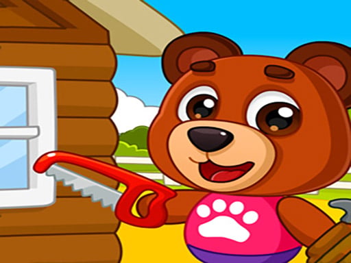 Kids Build House - Play Free Game Online at MixFreeGames.com