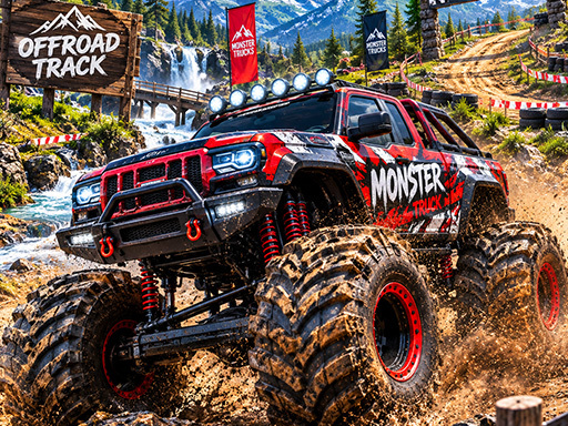 Mud Offroad Monster Truck Game