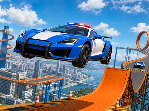 Police Car Stunt Challenge