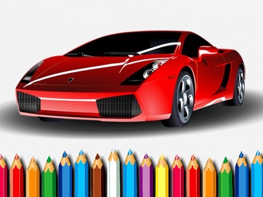 Racing Cars Coloring