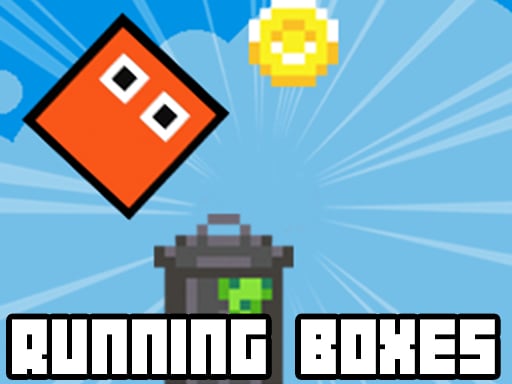 Retro Running Boxes - Play Free Game Online at MixFreeGames.com