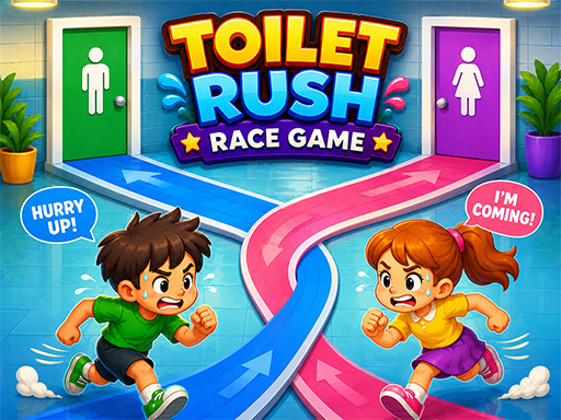Toilet Rush Race Game